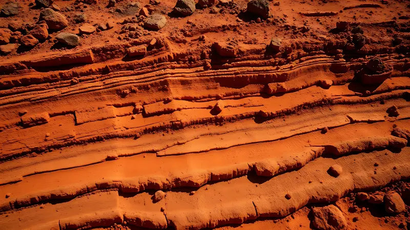 Clay mine in the Mojave Desert